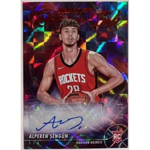 2021-22 Panini Hoops Rookie Ink Holo Alperen Sengun /25 Auto RC SSP Rockets